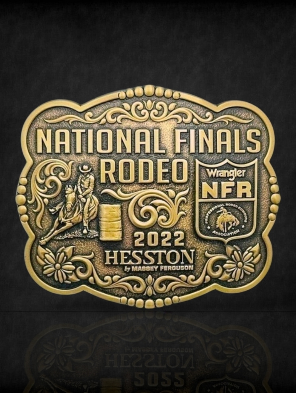 Montana Silversmiths LIMITED EDITION 2022 Hesston‎ NFR Buckle Retail $120 - New